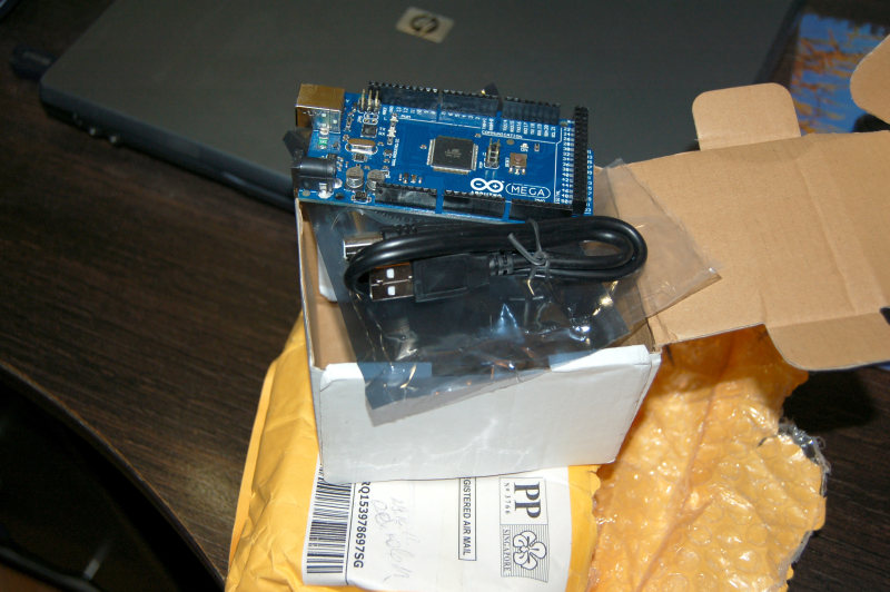 посылка  Arduino Mega 2560 R3